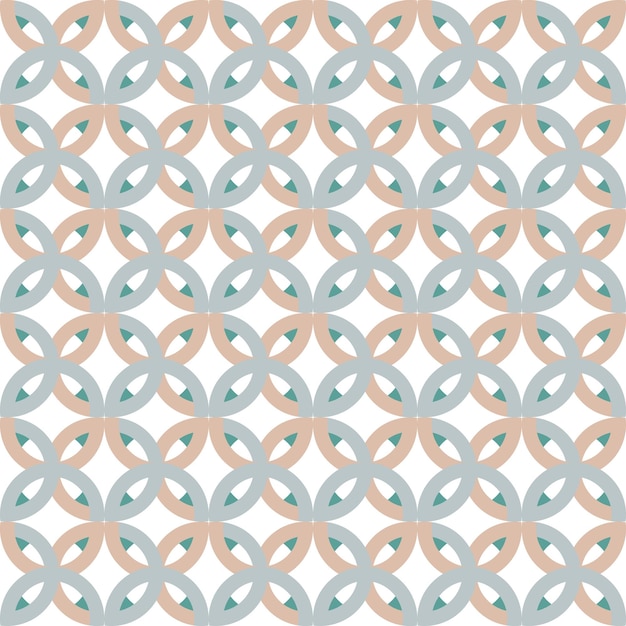 Patrón geométrico abstracto sin fisuras en colores pastel. ilustración vectorial