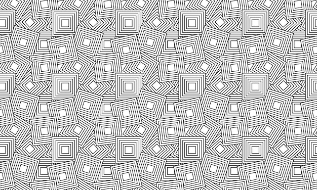 Patrón geométrico abstracto sin fisuras con cuadrado como forma básica