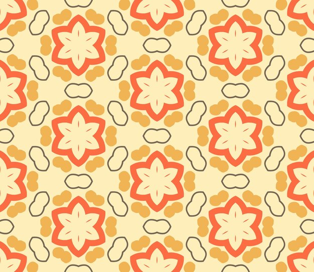 Patrón geométrico abstracto sin fisuras. Fondo de azulejos. Papel de regalo infinito con diferentes formas.