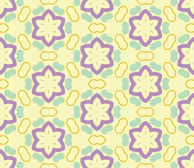 Patrón geométrico abstracto sin fisuras. Fondo de azulejos. Papel de regalo infinito con diferentes formas.