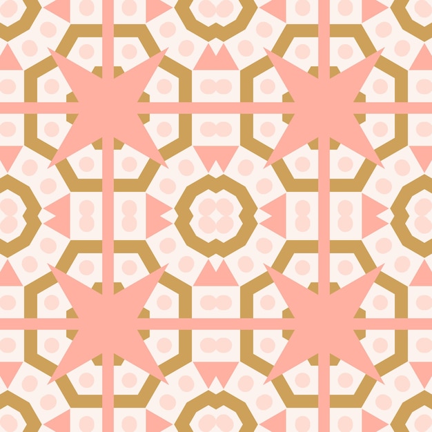 Patrón geométrico abstracto sin fisuras. Fondo geométrico ornamental. Mosaico, cola.