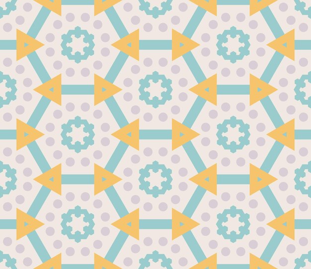 Patrón geométrico abstracto sin fisuras. Fondo geométrico ornamental. Mosaico, cola.