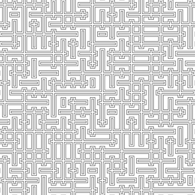 Patrón geométrico abstracto Fondo sin costuras plantilla para embalaje textura cubierta ropa diseño interior e idea creativa