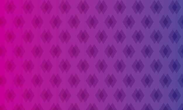 Patrón geométrico abstracto con fondo de gradiente púrpura y rosa