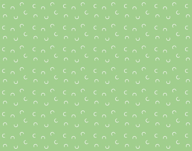 Patrón geométrico abstracto en la ilustración de vector de fondo verde