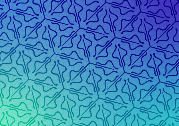 Patrón geométrico abstracto de línea azul fondo de papel tapiz