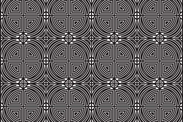 Patrón geométrico abstracto con líneas