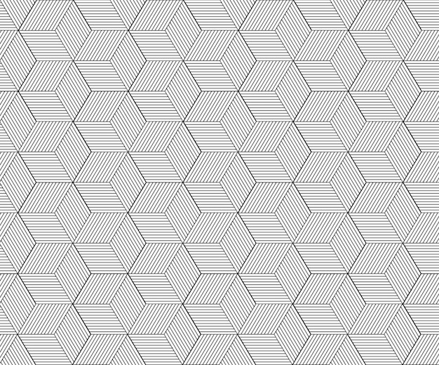 Patrón geométrico abstracto con líneas
