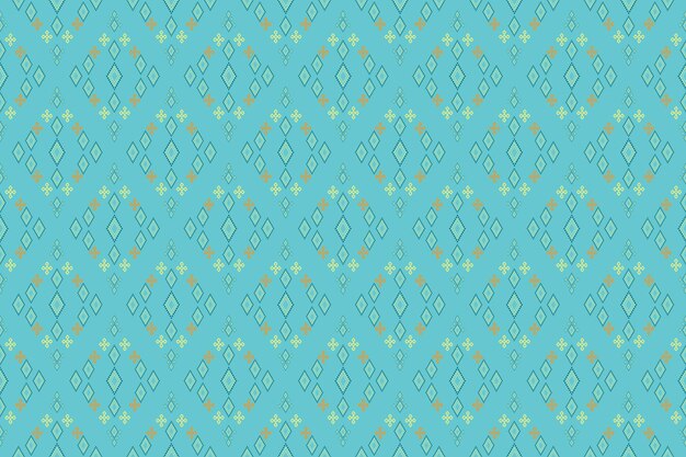 Patrón geométrico abstracto, patrón oriental étnico geométrico tradicional, diseño para ropa