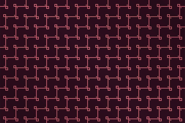 Un patrón geométrico abstracto de textura rosa de fondo vectorial sin costuras con líneas de rayas