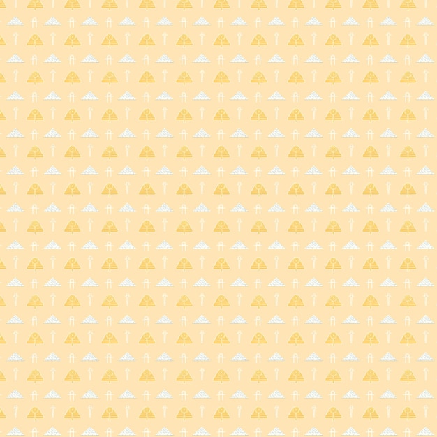 Patrón geométrico amarillo para el fondo