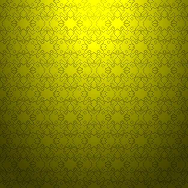Patrón geométrico amarillo