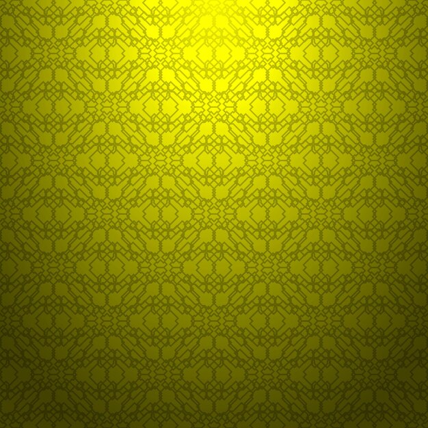 Patrón geométrico amarillo