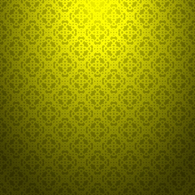 Patrón geométrico amarillo