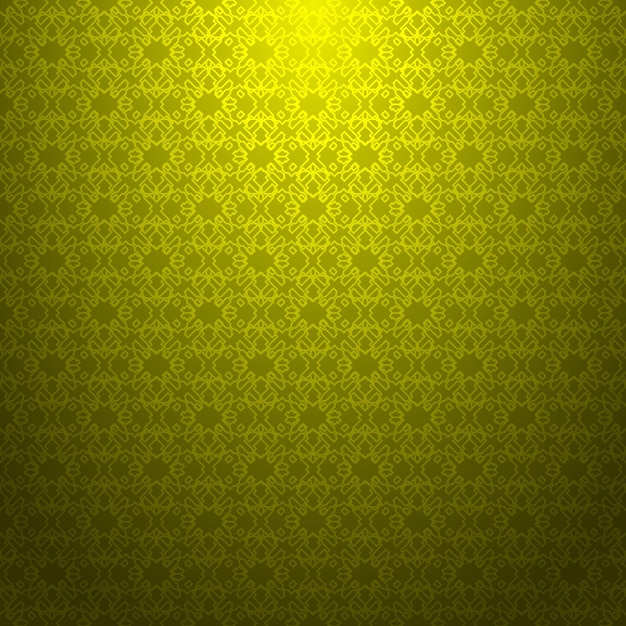 Patrón geométrico amarillo