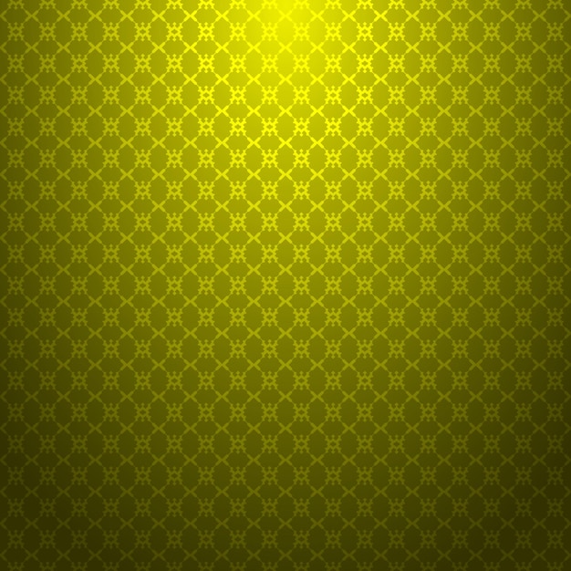 Patrón geométrico amarillo