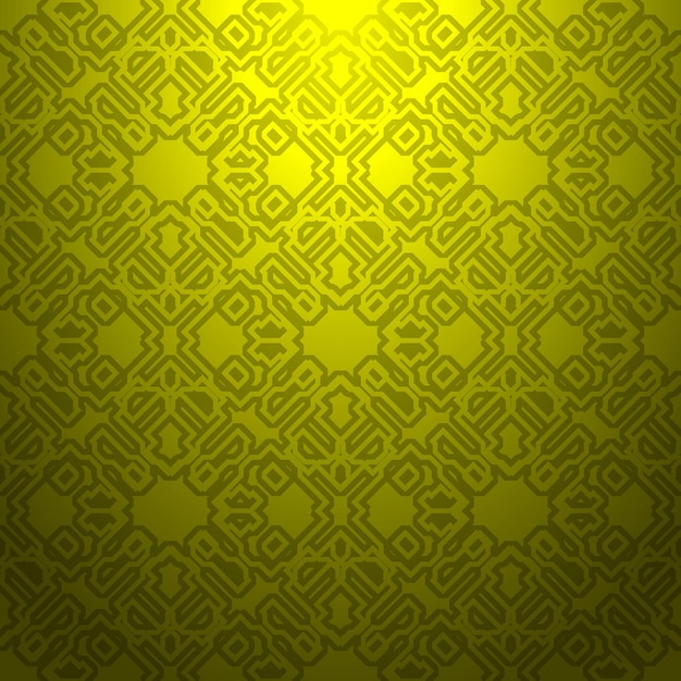 Patrón geométrico amarillo