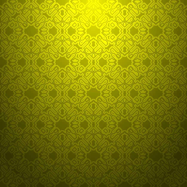 Patrón geométrico amarillo