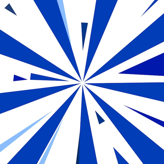 un patrón geométrico azul y blanco