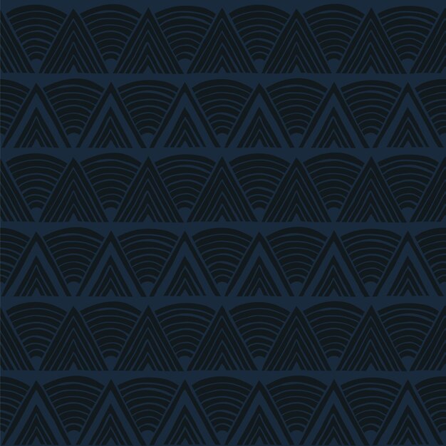 Patrón geométrico azul oscuro Fondo azul oscuro Fondo abstracto patrón geométrica