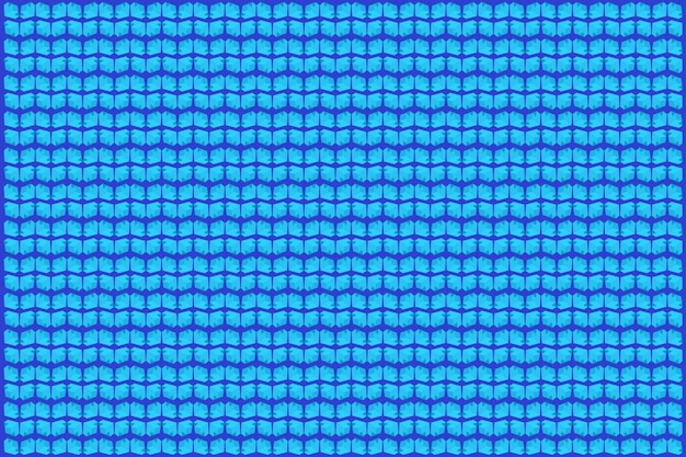 Patrón geométrico azul