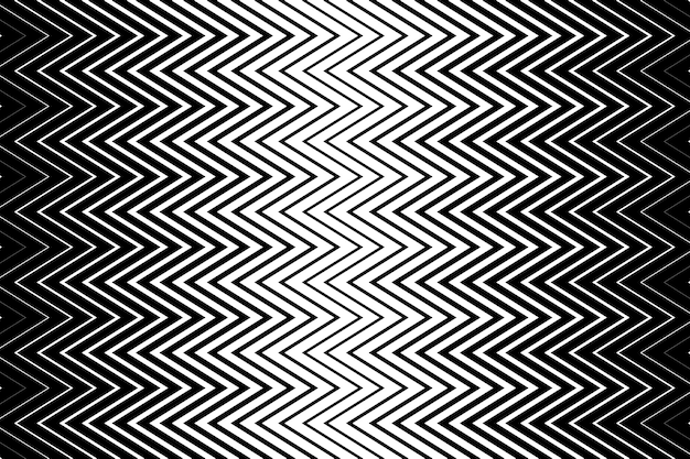 patrón geométrico blanco y negro sobre un fondo negro