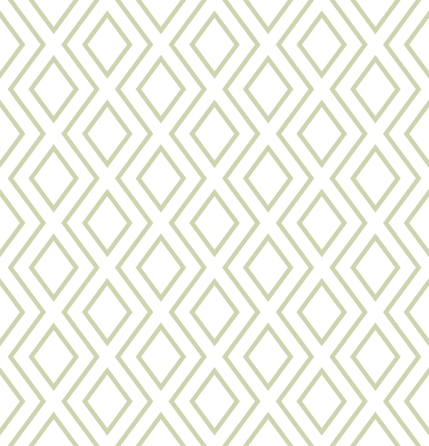 patrón geométrico en blanco y verde con formas geométricas sobre un fondo blanco