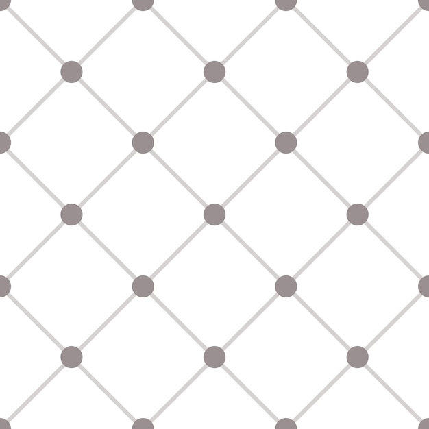 Patrón geométrico con círculos. Patrón de vector transparente