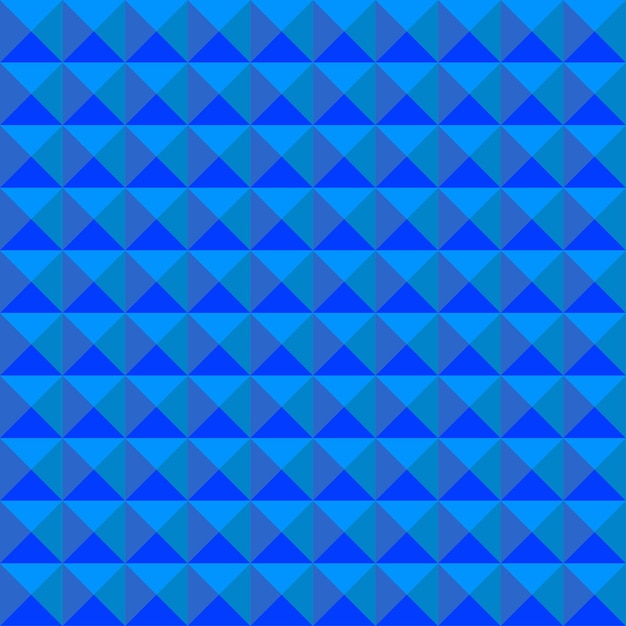 Patrón geométrico color azul. Fondo de mosaico sin costuras, patrón de mosaico gráfico. ilustración vectorial