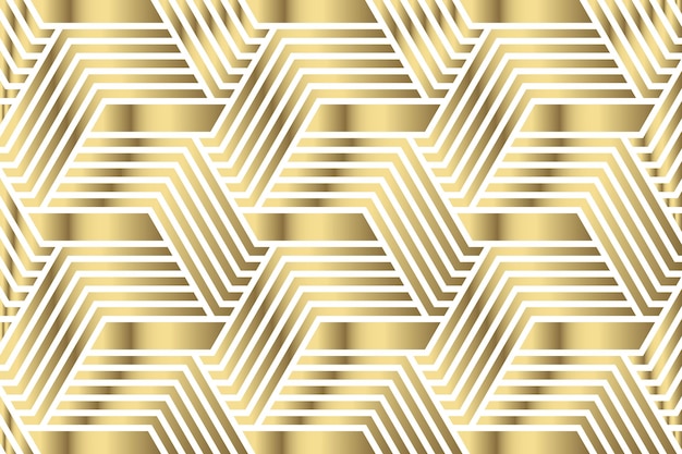 Patrón geométrico complejo dorado