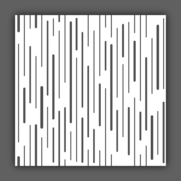 Patrón geométrico Composición sin costuras de líneas paralelas Una plantilla para fondos impresiones texturas ideas creativas para embalajes ropa y elementos decorativos