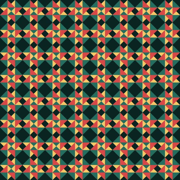Patrón geométrico continuo