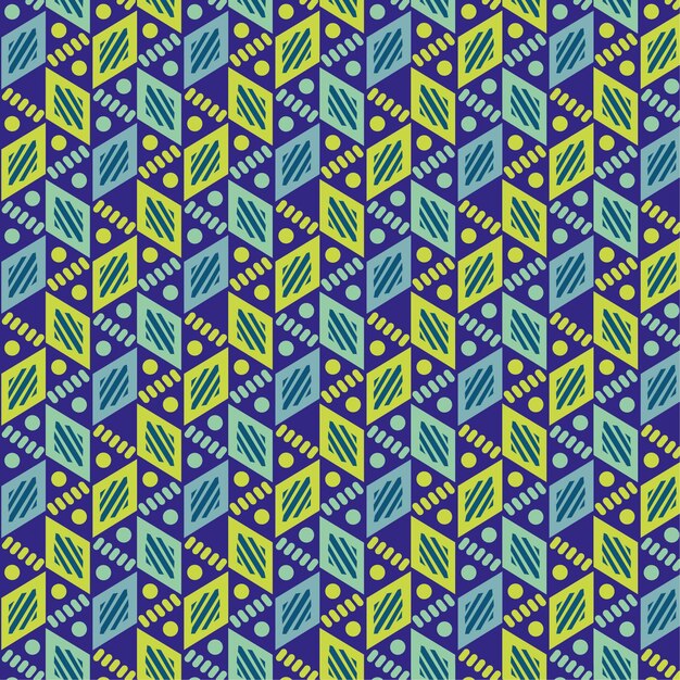 Patrón geométrico continuo