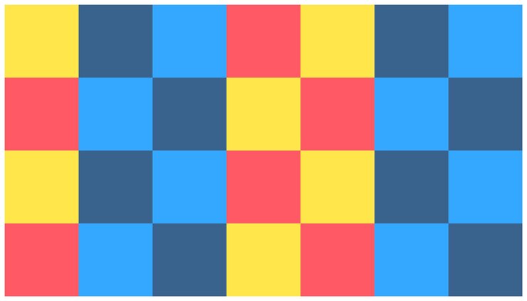Vector patrón geométrico sin costuras en los colores de la bandera nacional de ucrania plantilla de fondo