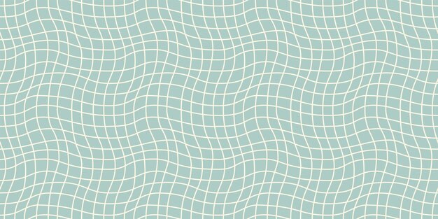 Patrón geométrico sin costuras con damas tejidas y distorsionadas