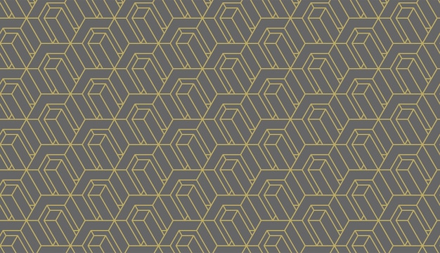 Patrón geométrico sin costuras Fondo de vector de diseño de moda para fondo web o impresión en papel Textura de mosaico