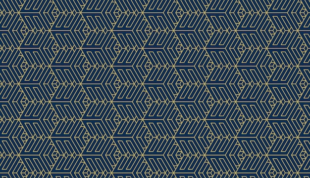 Patrón geométrico sin costuras Fondo de vector de diseño de moda para fondo web o impresión en papel Textura de mosaico