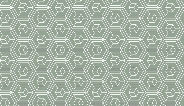 Patrón geométrico sin costuras Fondo de vector de diseño de moda para fondo web o impresión en papel Textura de mosaico