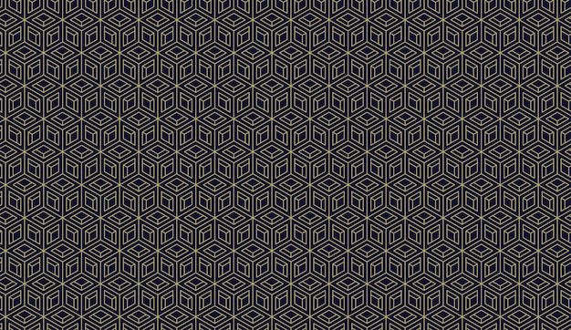 Patrón geométrico sin costuras Fondo de vector de diseño de moda para fondo web o impresión en papel Textura de mosaico