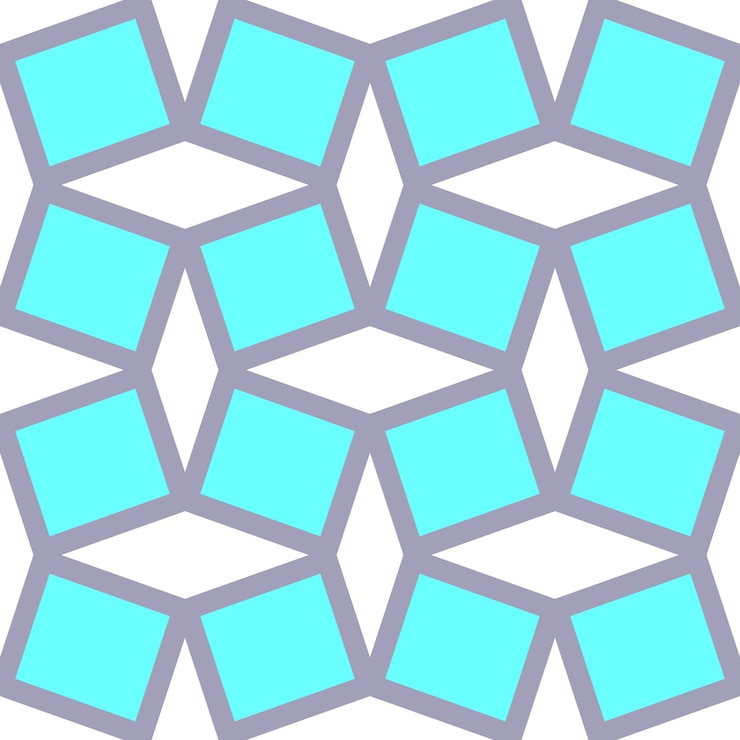 Vector patrón geométrico sin costuras impresión geométrica simple textura repetitiva vectorial