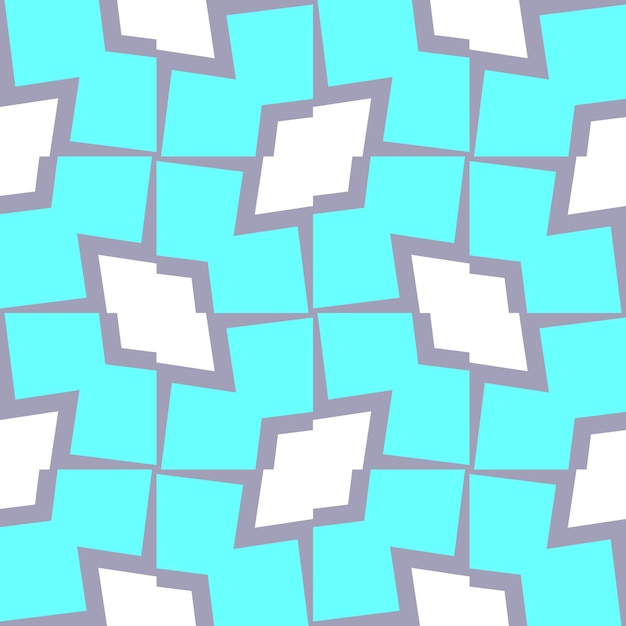 Patrón geométrico sin costuras Impresión geométrica simple Textura repetitiva vectorial