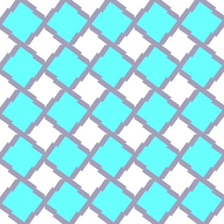 Vector patrón geométrico sin costuras impresión simple geométrica textura repetitiva vectorial