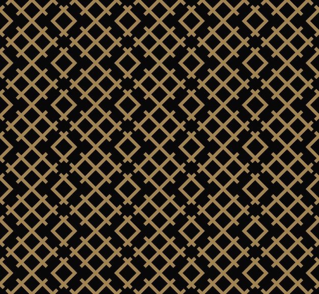 Patrón geométrico sin costuras por línea de rayas Fondo de vector transparente Textura negra