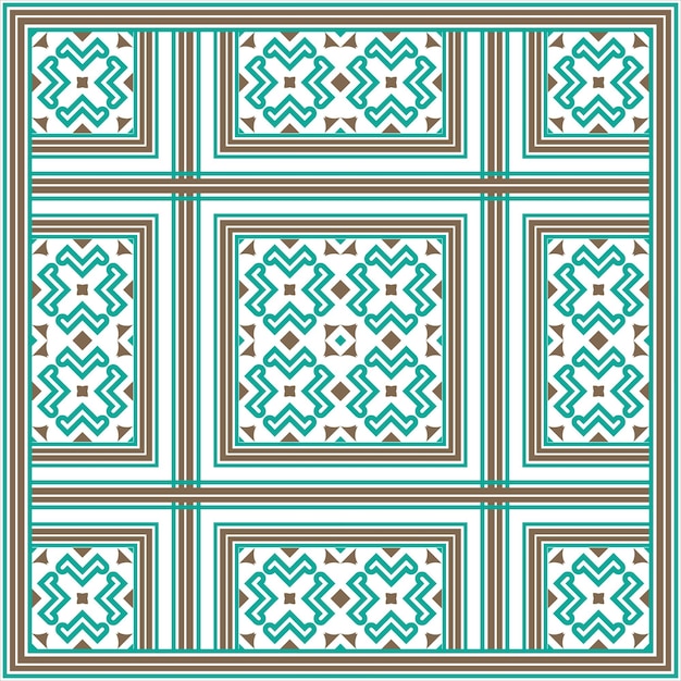 Patrón geométrico sin costuras vector sin costuras Abstracto Patrones simétricos azulejos geométricos Diseño