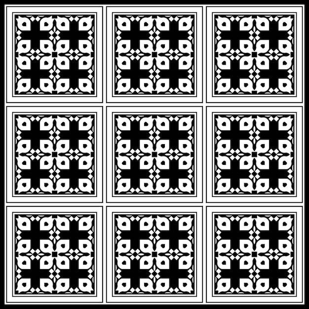 Patrón geométrico sin costuras vector sin costuras Abstracto Patrones simétricos azulejos geométricos Diseño
