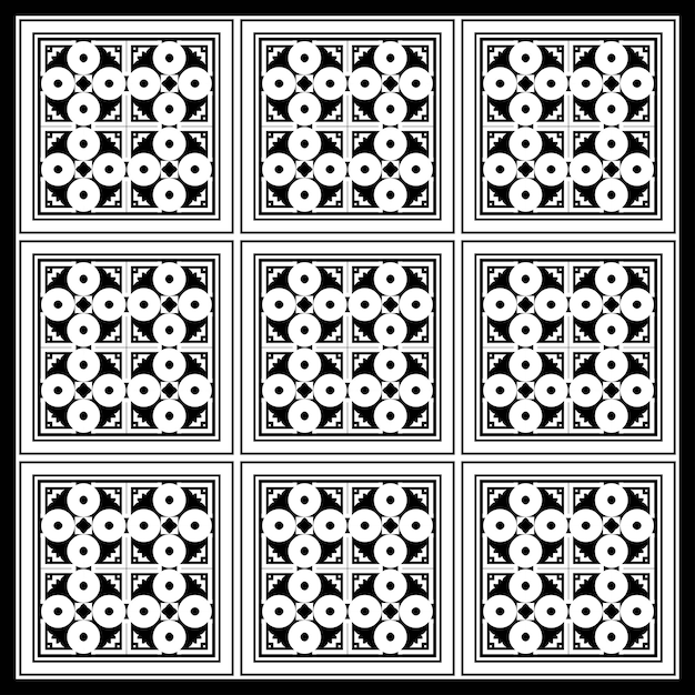 Patrón geométrico sin costuras vector sin costuras Abstracto Patrones simétricos azulejos geométricos Diseño