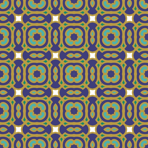 Patrón geométrico sin costuras vector sin costuras Abstracto Patrones simétricos azulejos geométricos Diseño