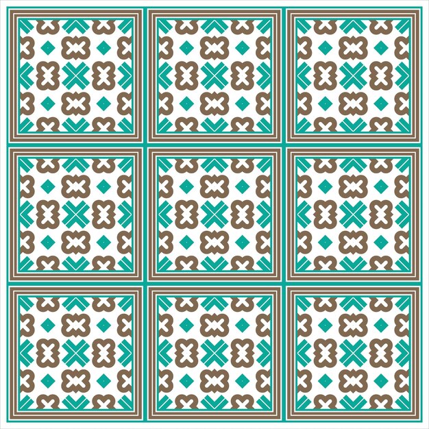 Patrón geométrico sin costuras vector sin costuras Abstracto Patrones simétricos azulejos geométricos Diseño