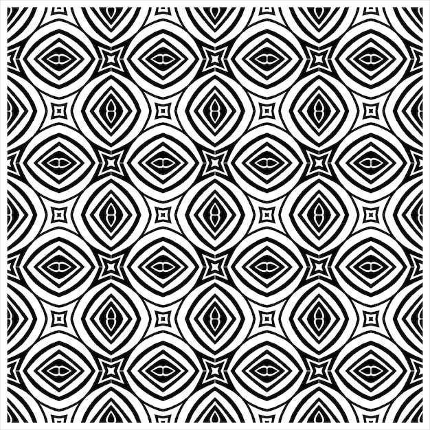 Patrón geométrico sin costuras vector sin costuras Abstracto Patrones simétricos azulejos geométricos Diseño