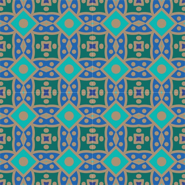 Patrón geométrico sin costuras vector sin costuras Abstracto Patrones simétricos azulejos geométricos Diseño